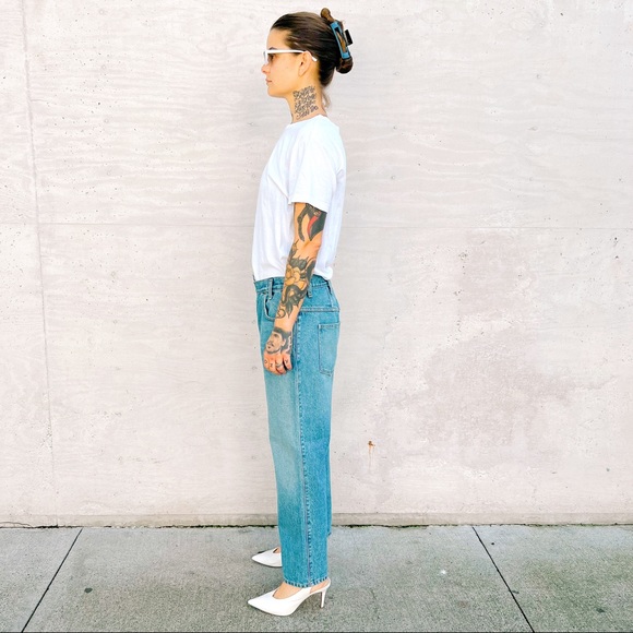 MONSE/NWOT Women’s Denim Button Up Denim Sz 28 - Picture 12 of 13